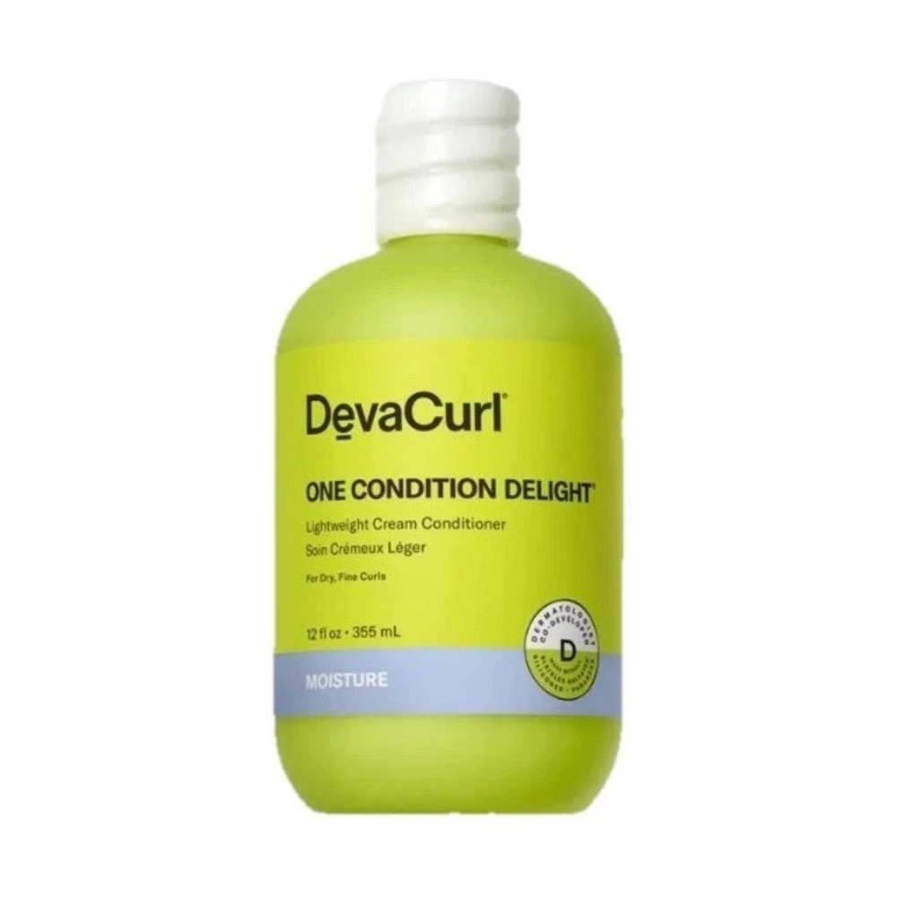 DevaCurl One Condition Delight LightWeight Cream Conditioner Curly Hair 12 oz